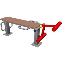 Вуличний тренажер для м'язів стегна